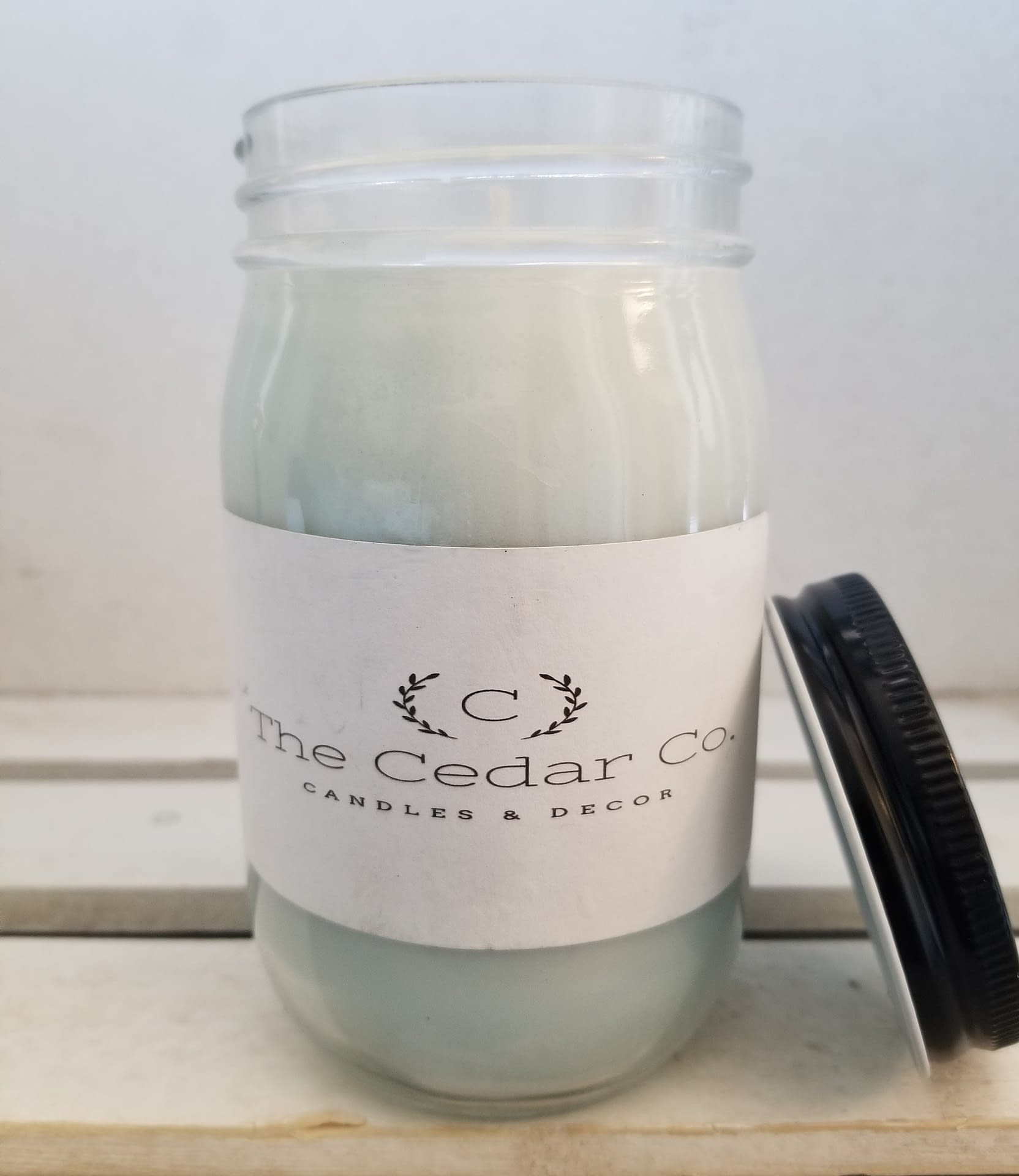 16 oz. Soy candlejar The Cedar Company Candles